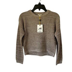 Finding Foxtale Brown Sweater